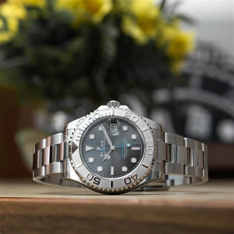 rolex yacht master rhodium 37